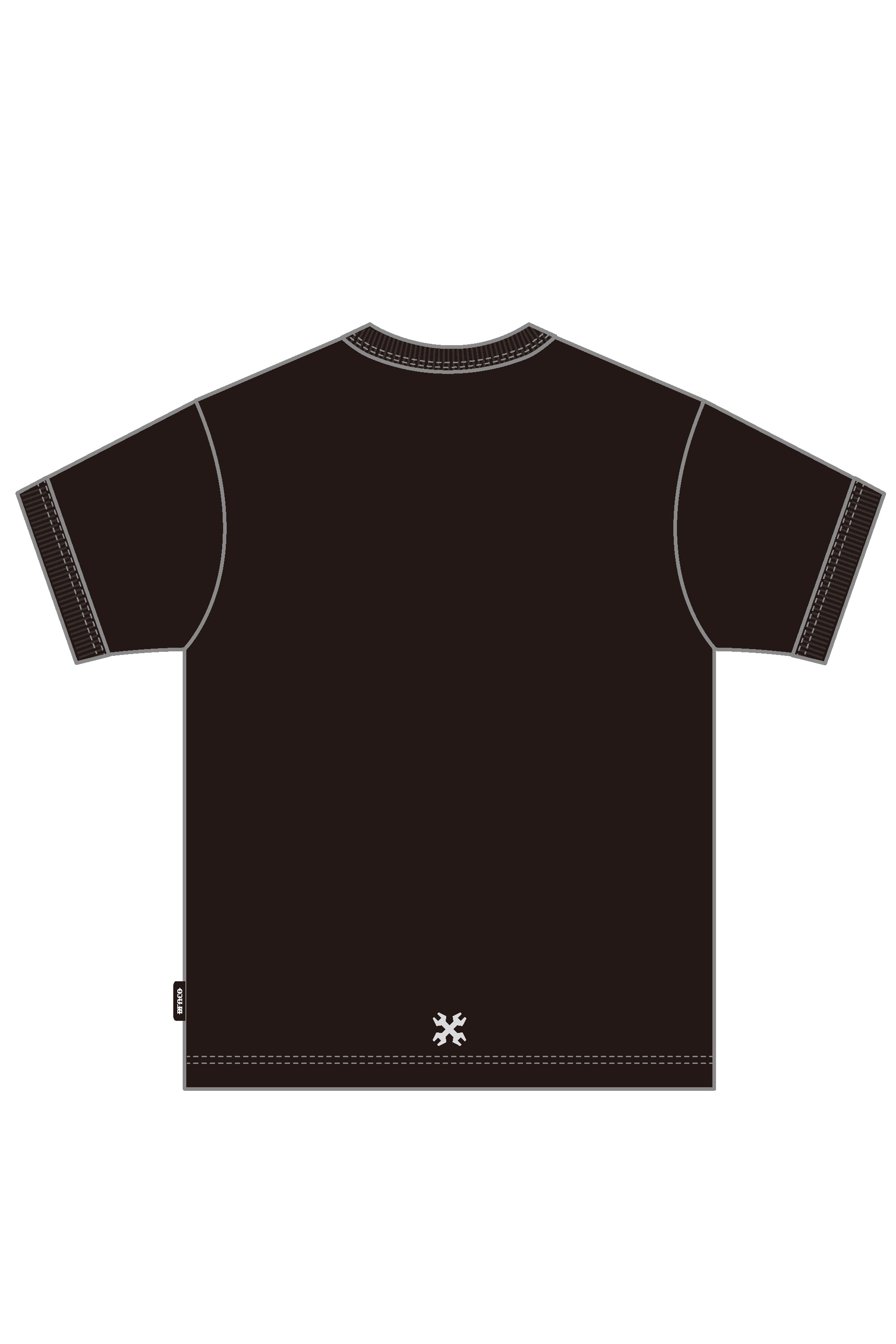 リンガーTシャツ -Hex Patch-