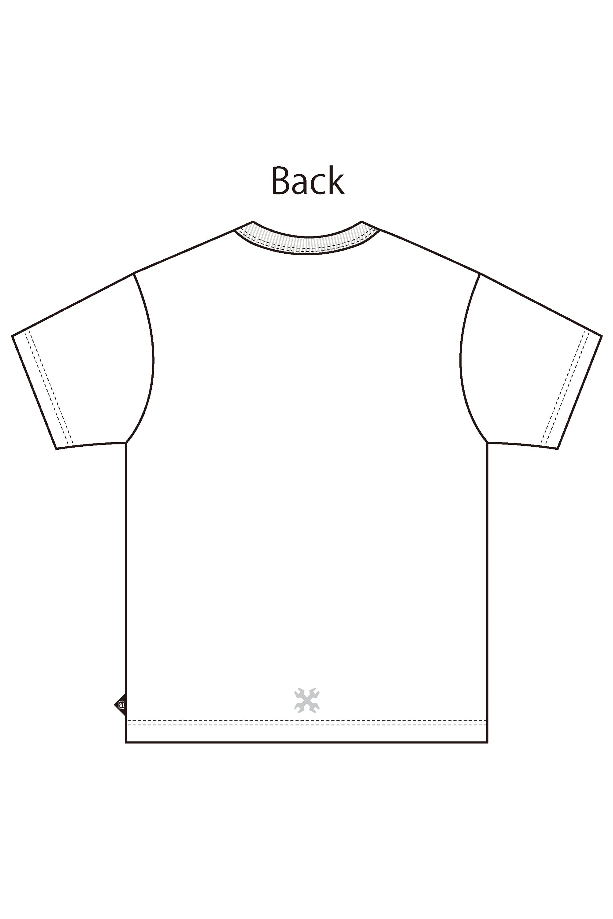 (FELIX×BLUCO) プリントTシャツ "World Wide"