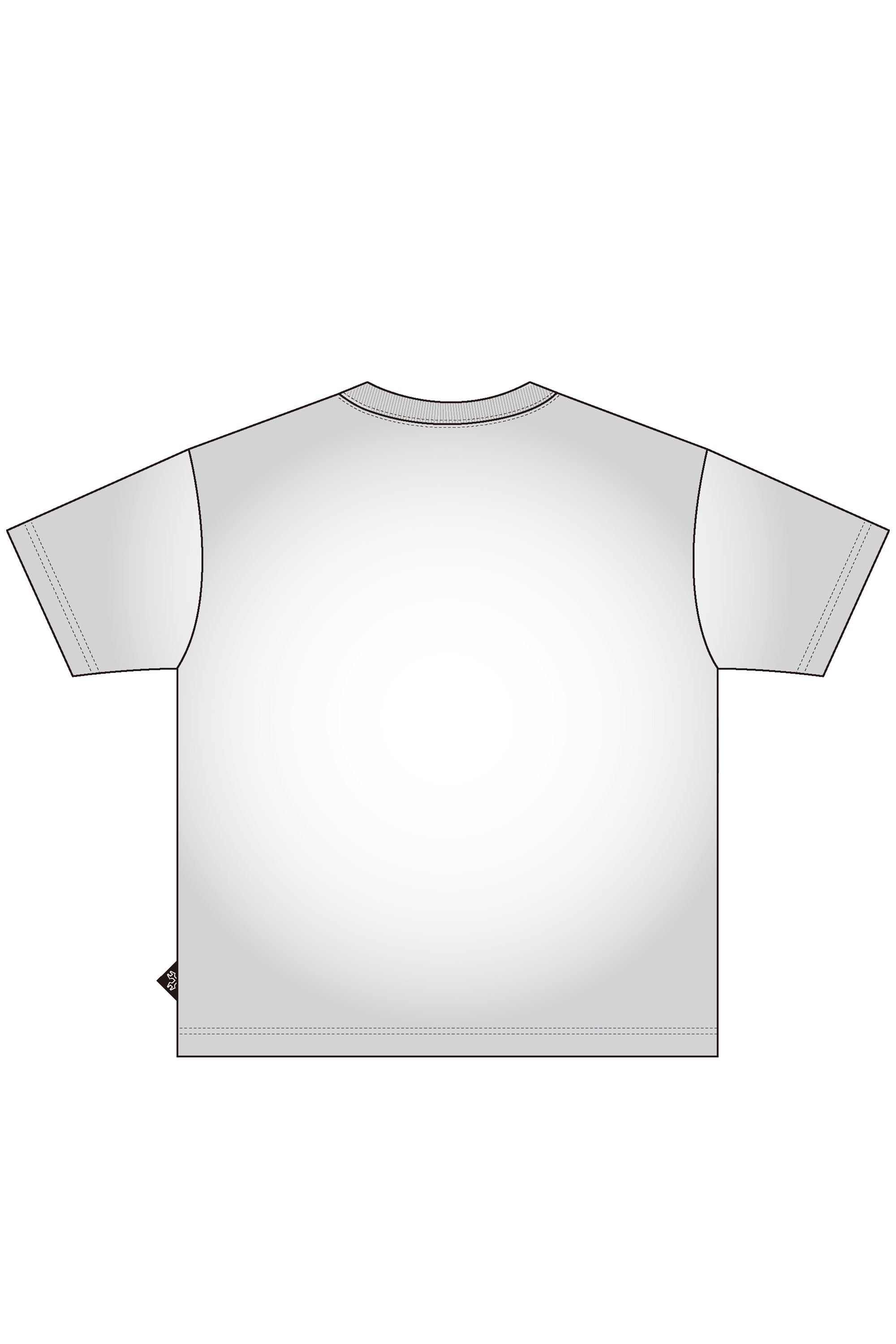 (RAMEN&DESTROY×BLUCO) ピグメントオーバーTシャツ