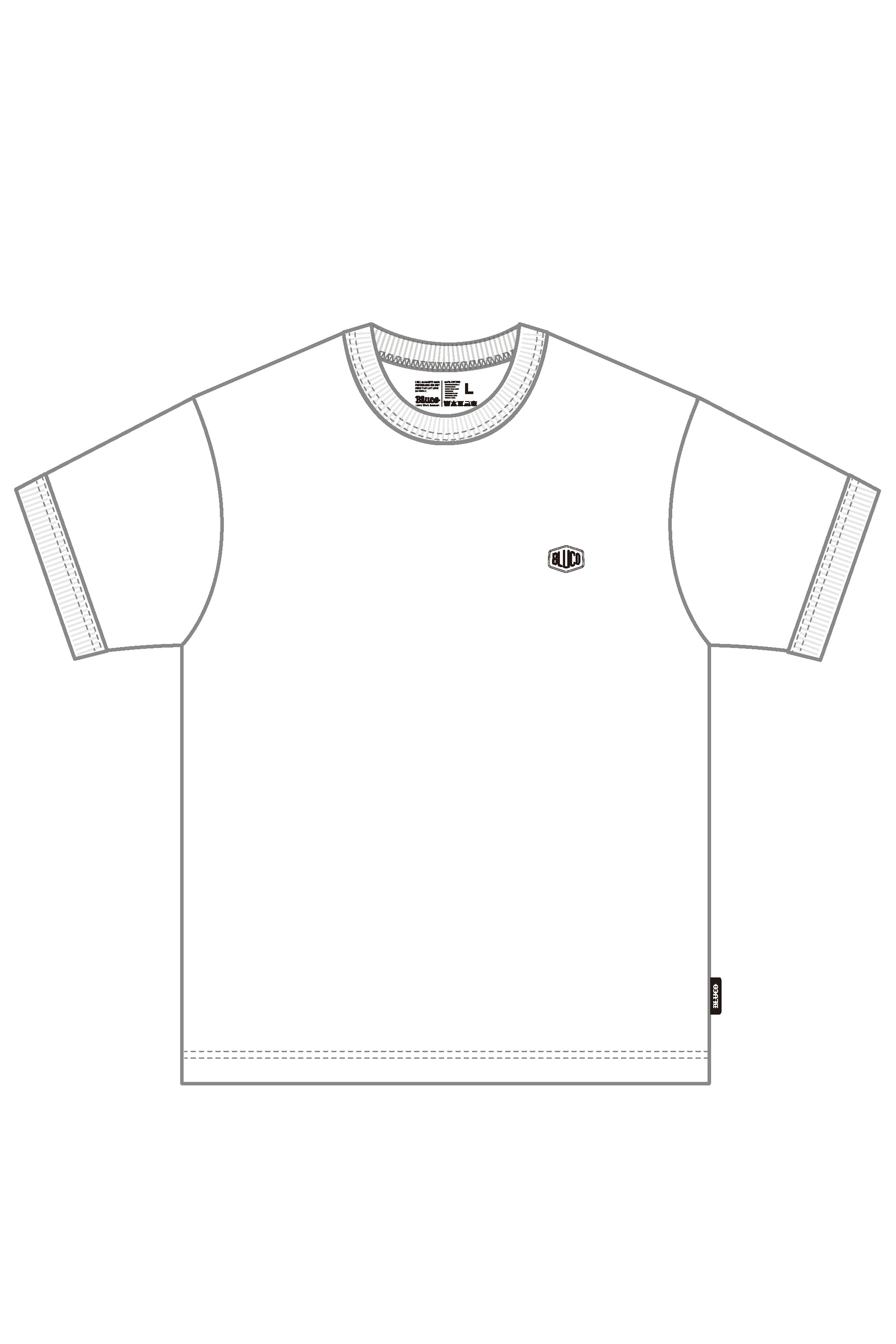 リンガーTシャツ -Hex Patch-