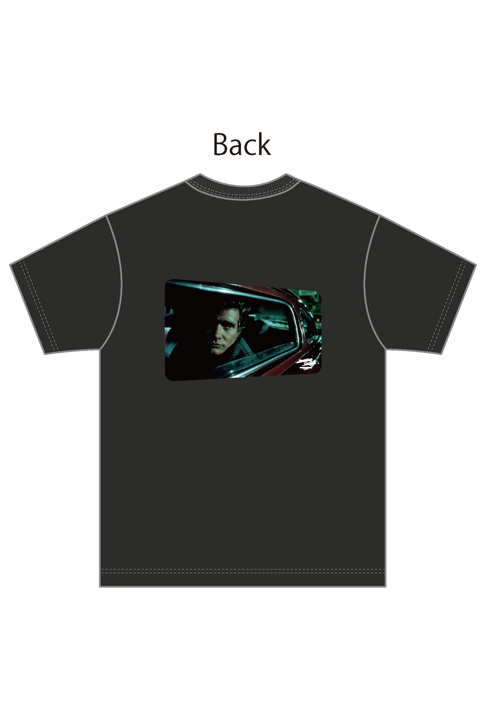 (American Graffiti×BLUCO) ポケットTシャツ "Paradise Road"