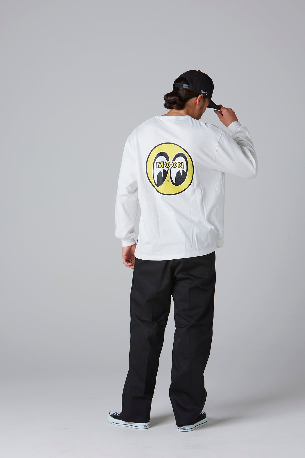 (MOONEYES x DOGTOWN x BLUCO) プリントTシャツ L/S TEE