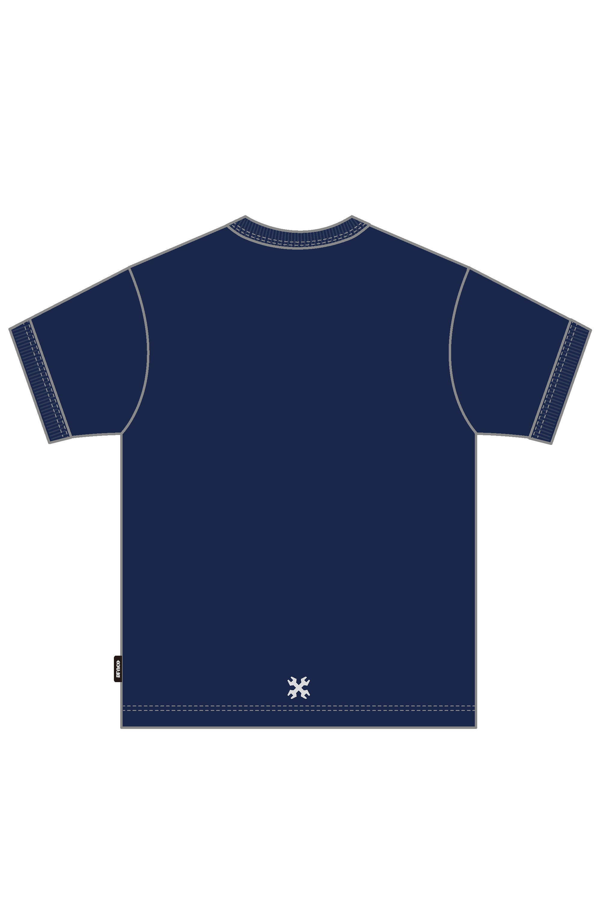 リンガーTシャツ -Hex Patch-