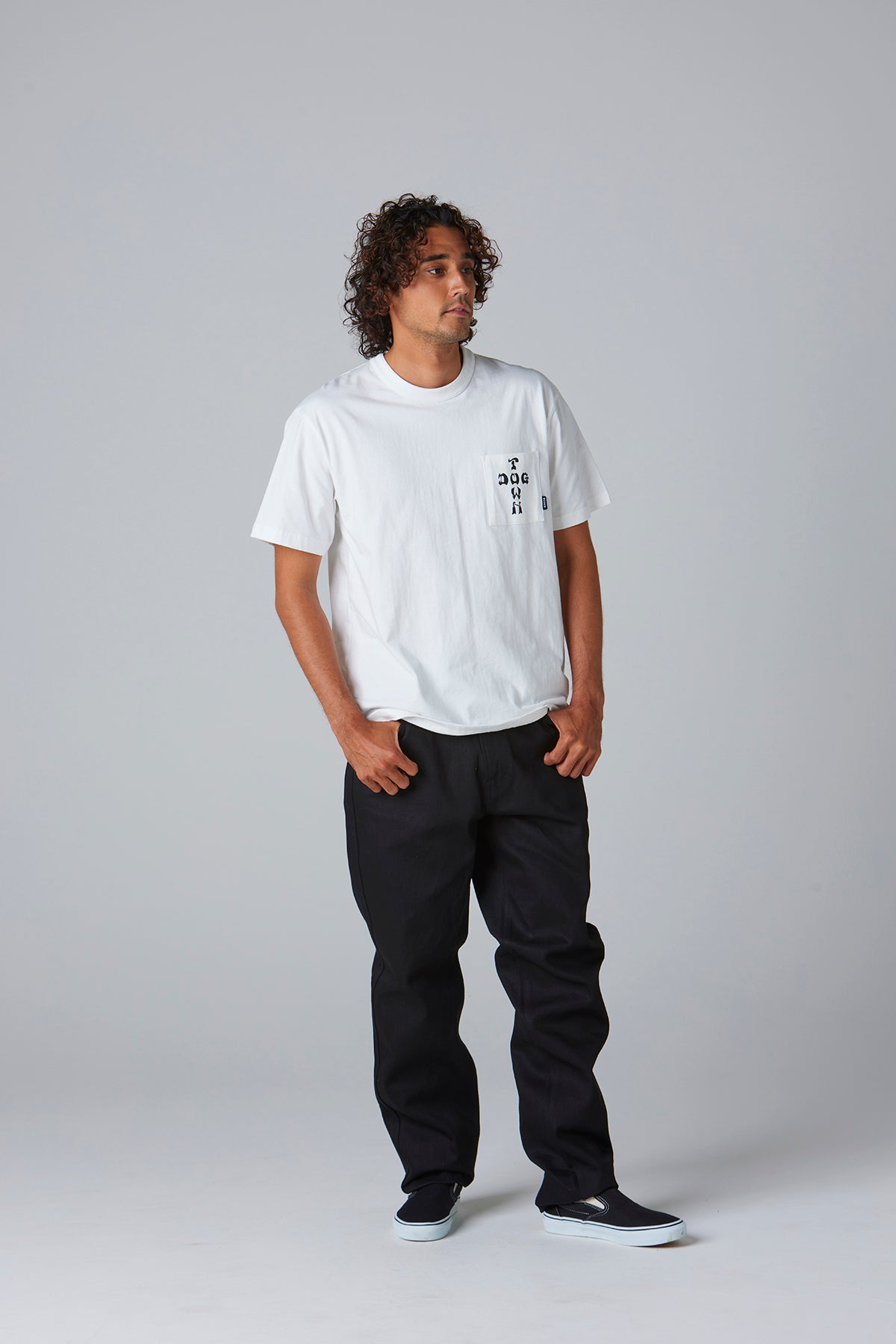 【受注生産】(DOGTOWN×BLUCO) ポケットTシャツ -Logo-