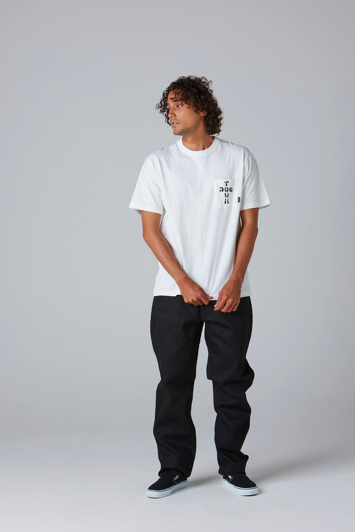 【受注生産】(DOGTOWN×BLUCO) ポケットTシャツ -Logo-