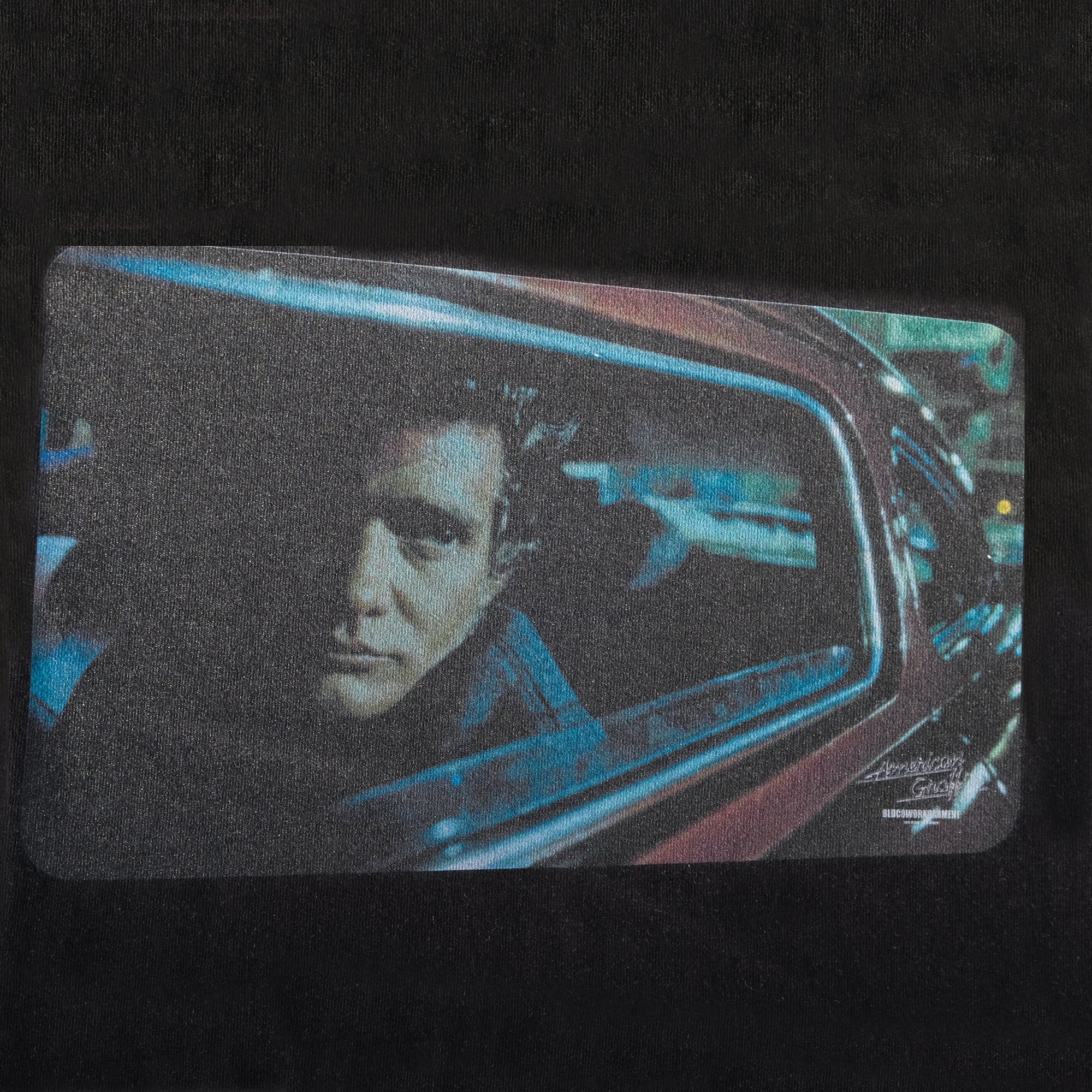 (American Graffiti×BLUCO) ポケットTシャツ "Paradise Road"