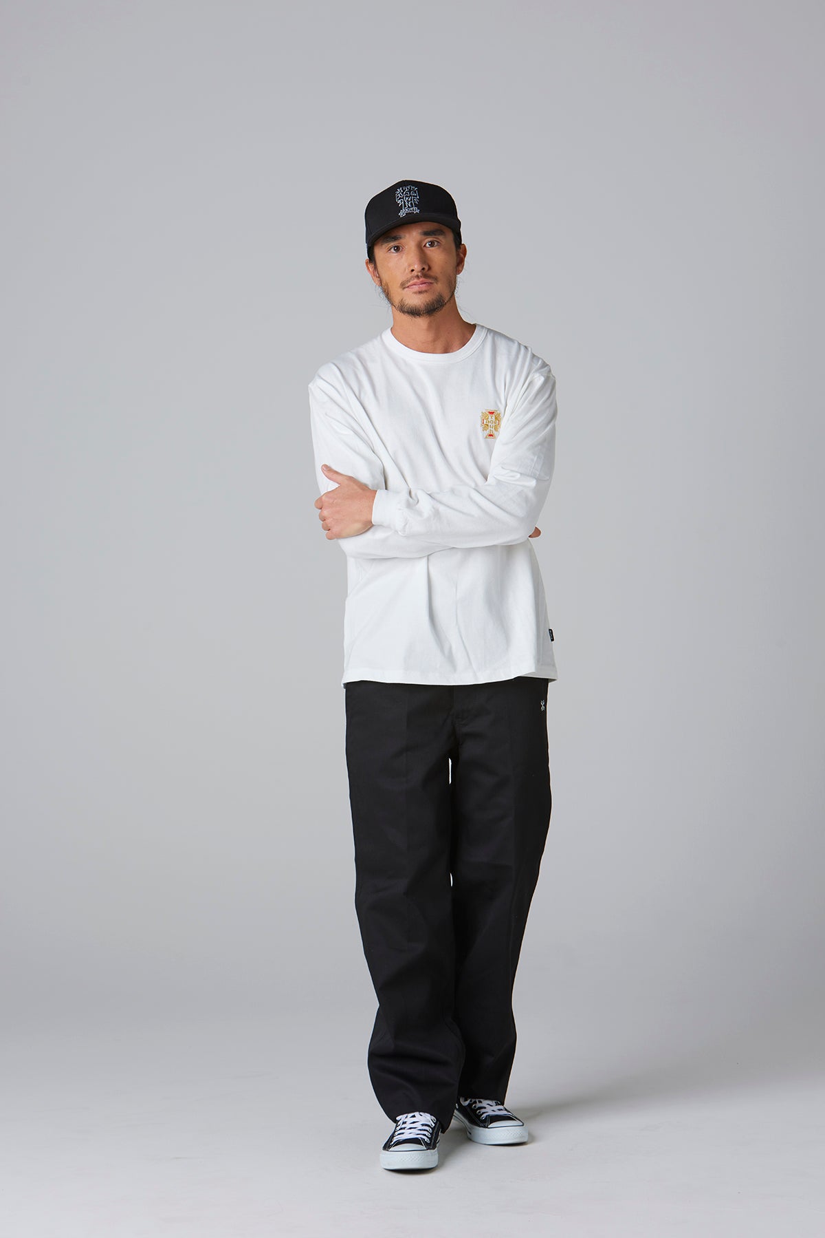 (MOONEYES x DOGTOWN x BLUCO) プリントTシャツ L/S TEE