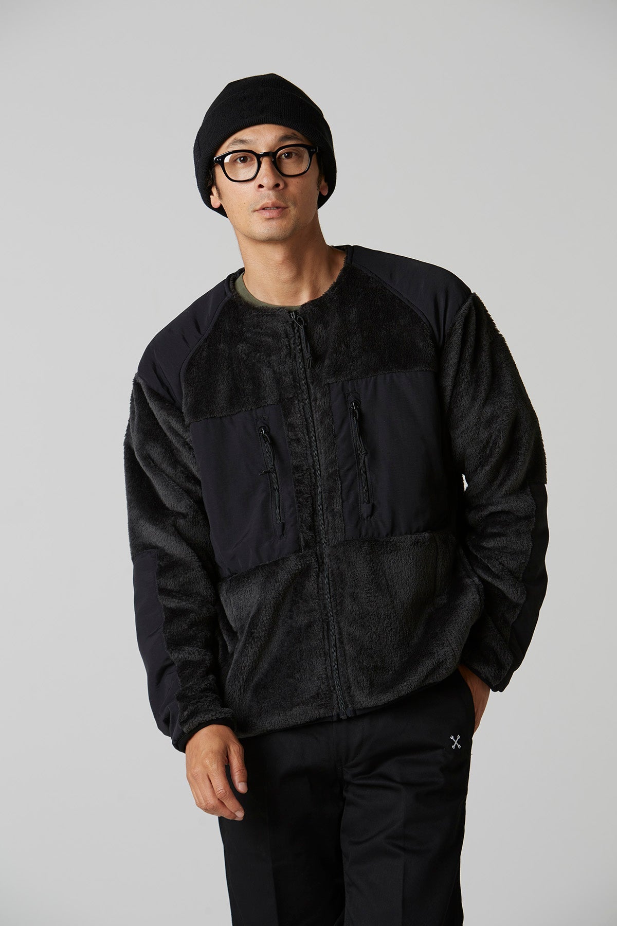 MILITARY FLEECE JACKET