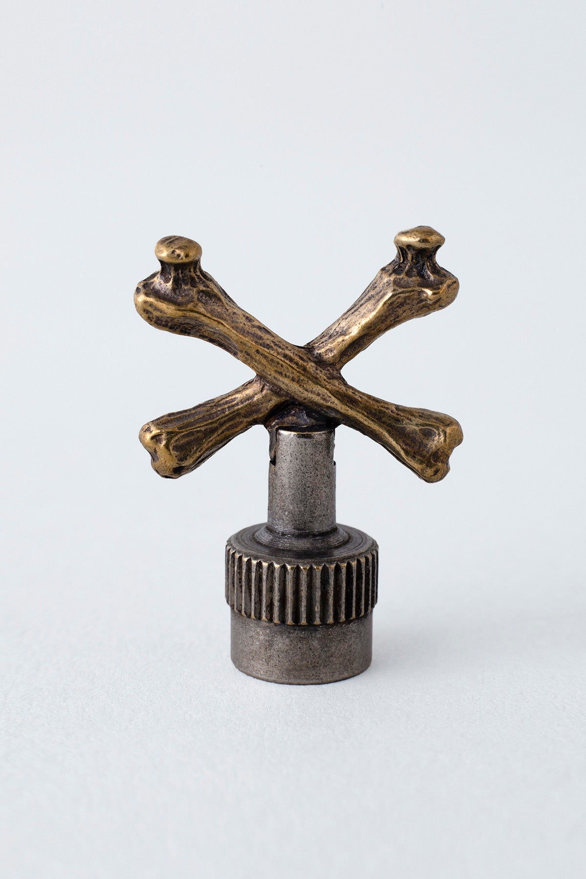 VALVE CAP -cross bone-