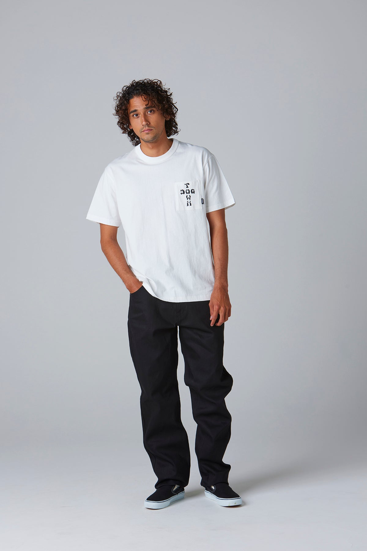 【受注生産】(DOGTOWN×BLUCO) ポケットTシャツ -Logo-