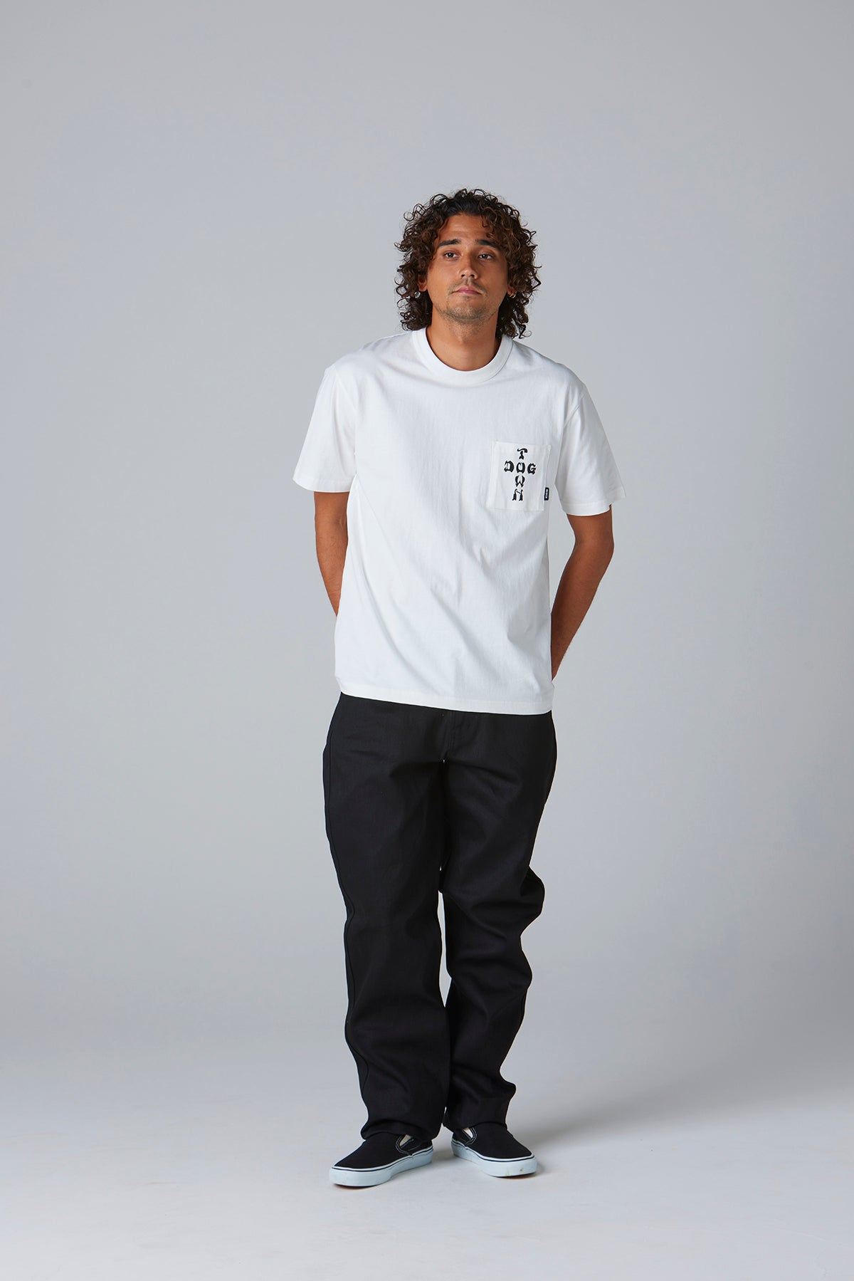 【受注生産】(DOGTOWN×BLUCO) ポケットTシャツ -Logo-