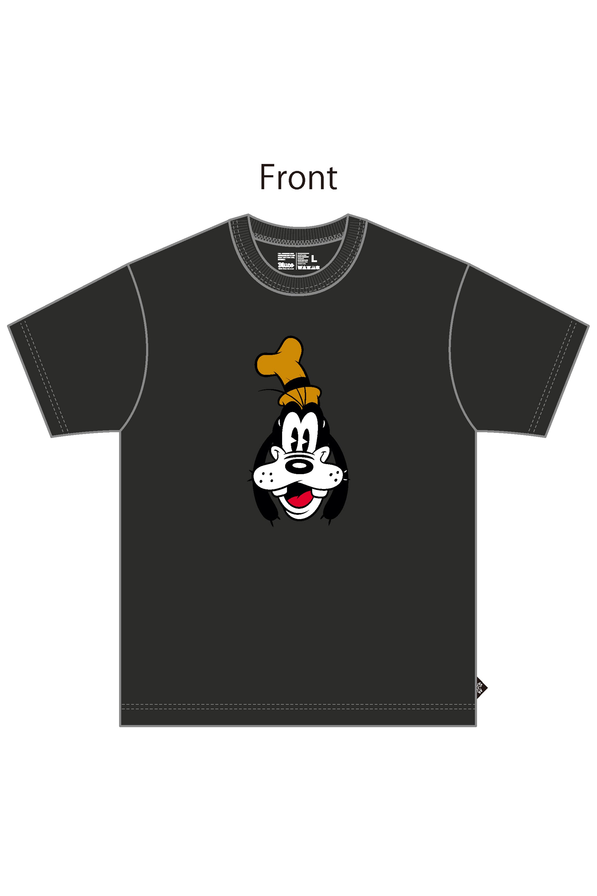 (DISNEY×BLUCO) プリントTシャツ  "Goofy"