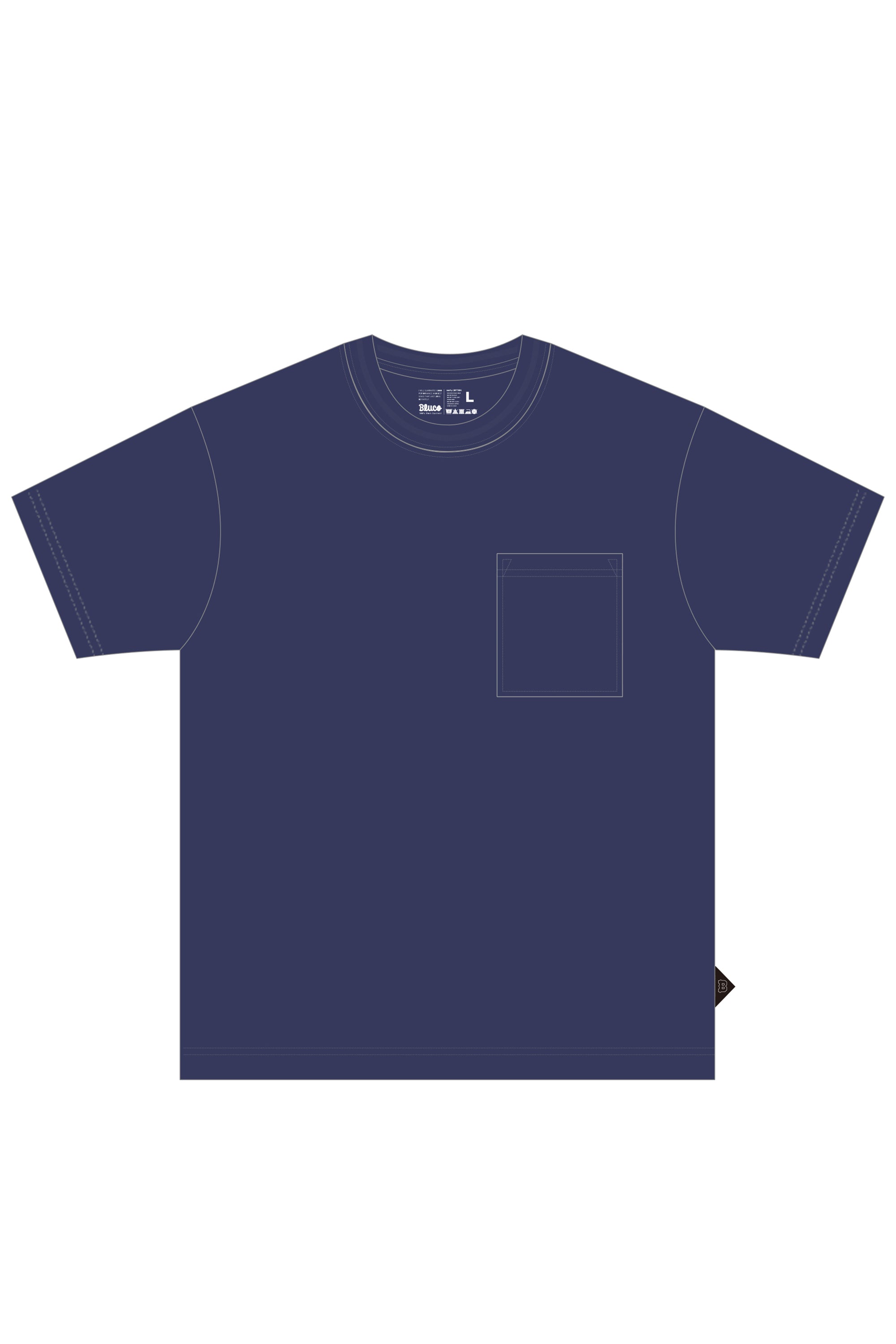 ピグメントポケットTシャツ