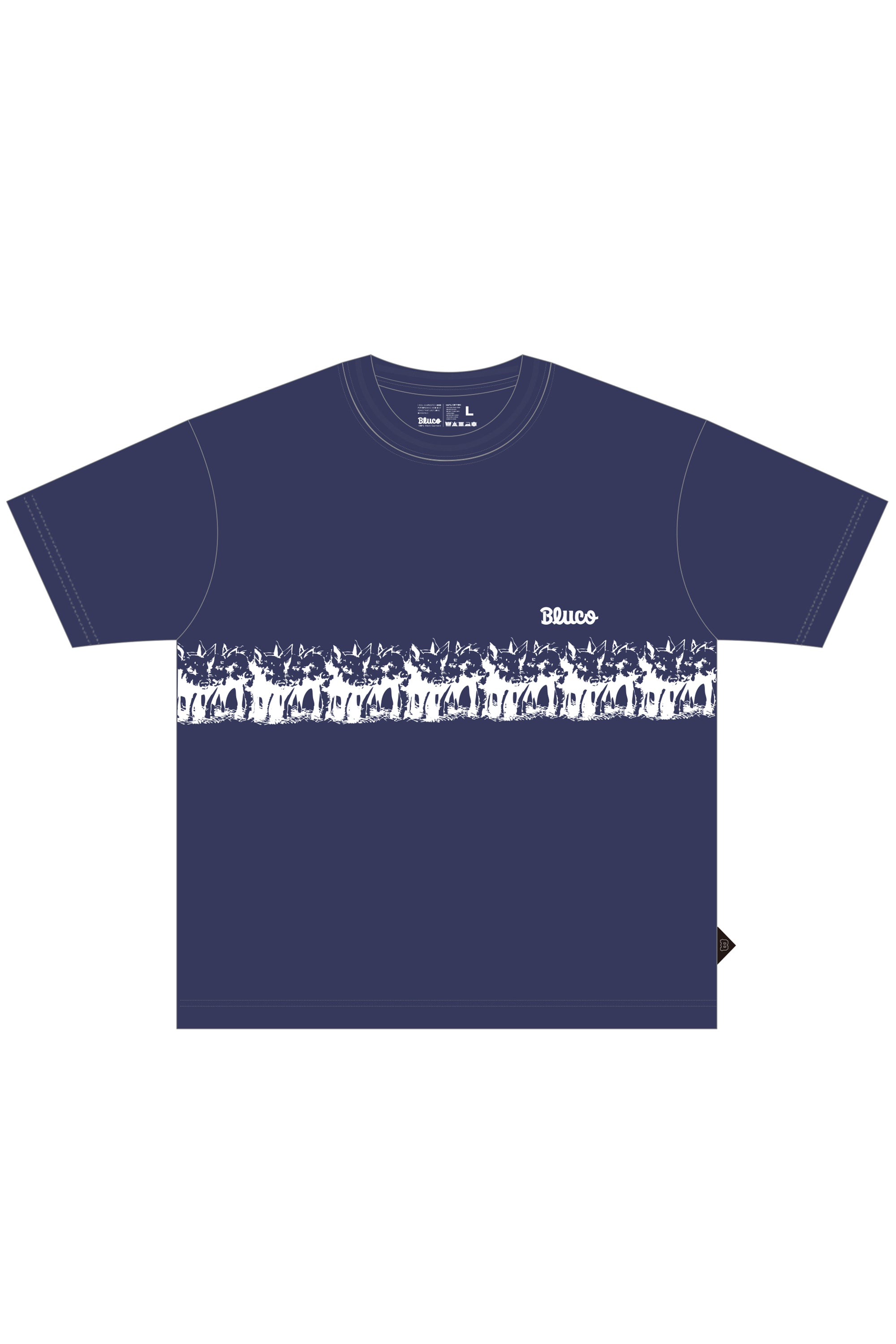 ピグメントオーバーTシャツ-HOG-