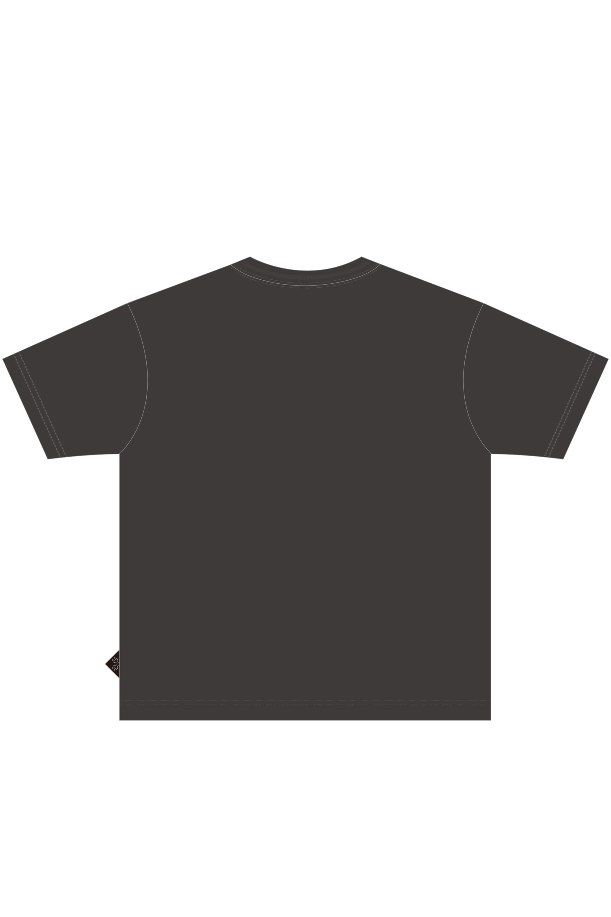 (RAMEN&DESTROY×BLUCO) ピグメントオーバーTシャツ