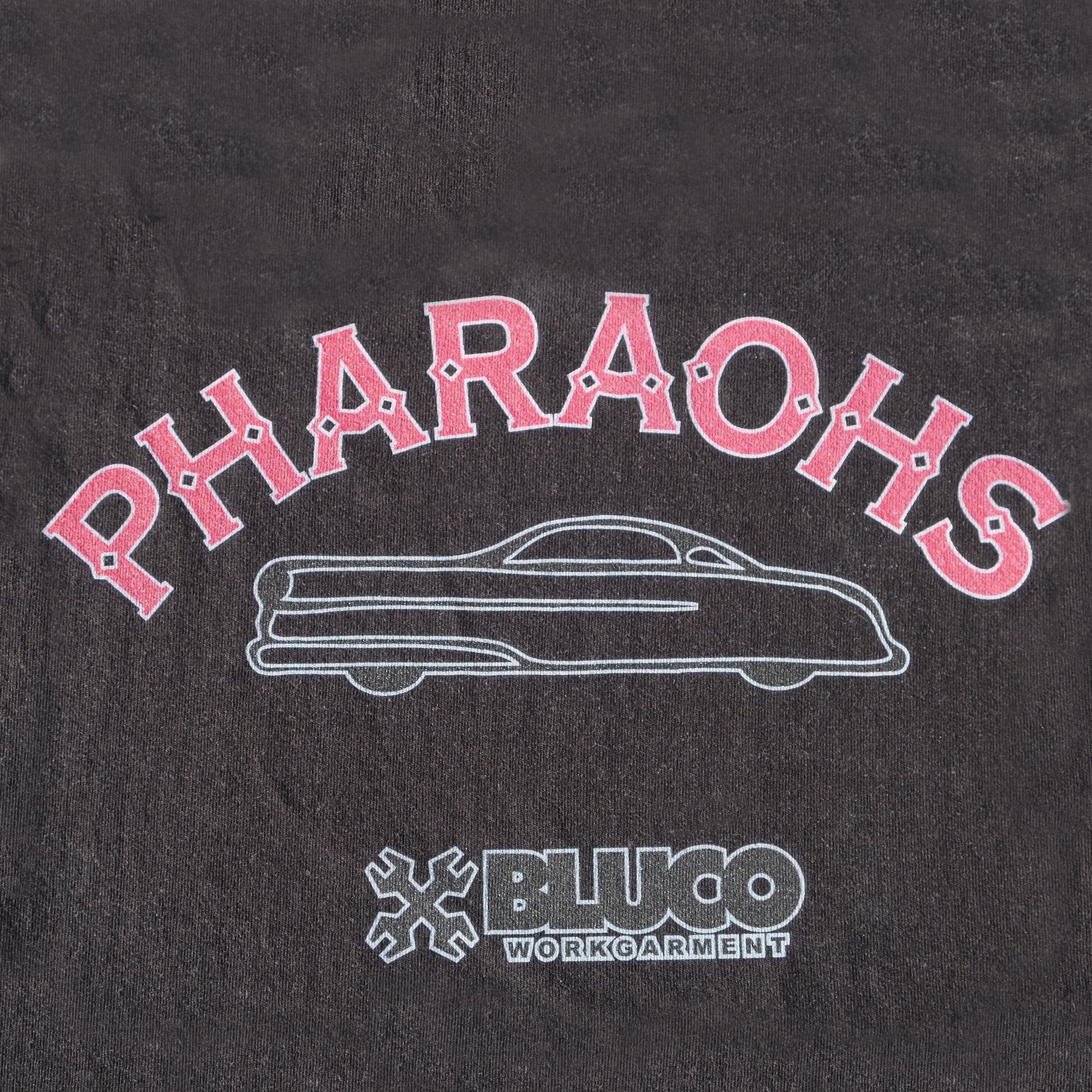 (American Graffiti×BLUCO) ポケットTシャツ "Pharaohs"
